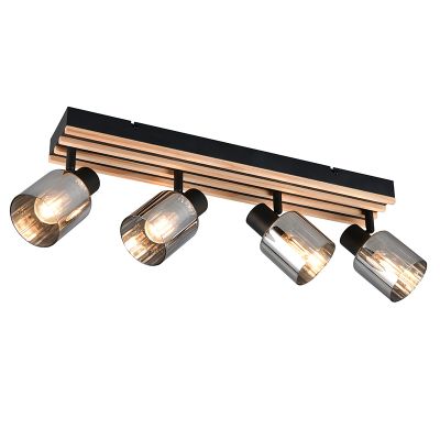 Schwarze Deckenstrahler Modern, Steije