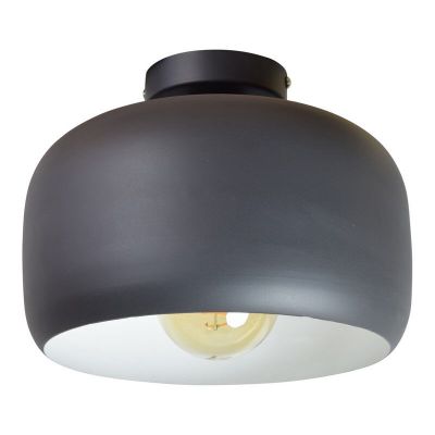 Industrielle Deckenleuchte Schwarz, Redking