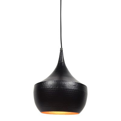 Industrielle Pendelleuchte Schwarz, Fatehvir