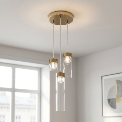 Design Pendelleuchte Gold, Maxwell