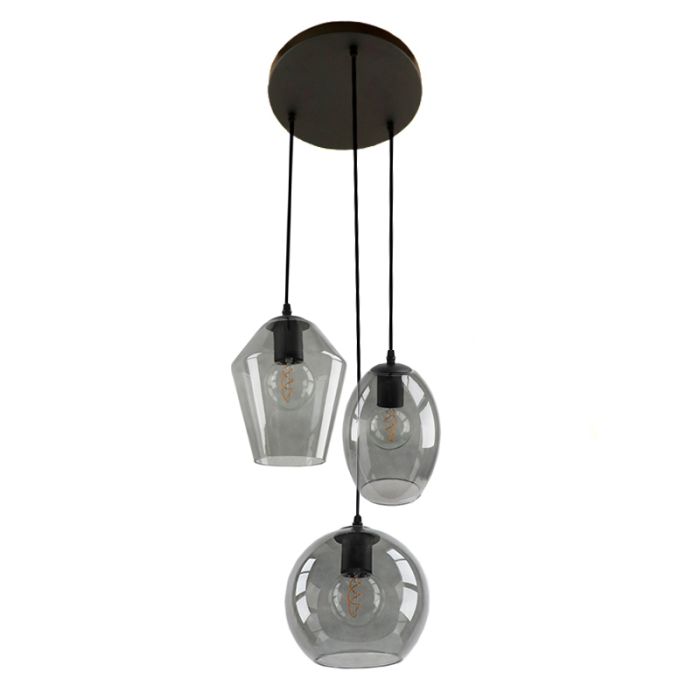 Design Pendelleuchte Grau, Lazaro