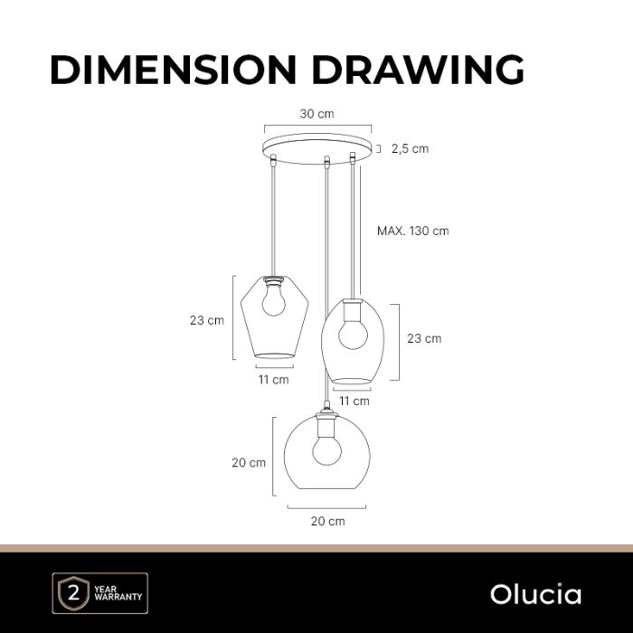 Design Pendelleuchte Grau, Lazaro