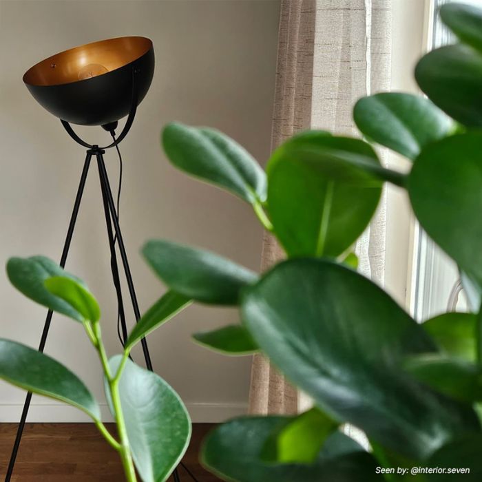 Moderne Stehlampe Gold, Brenna