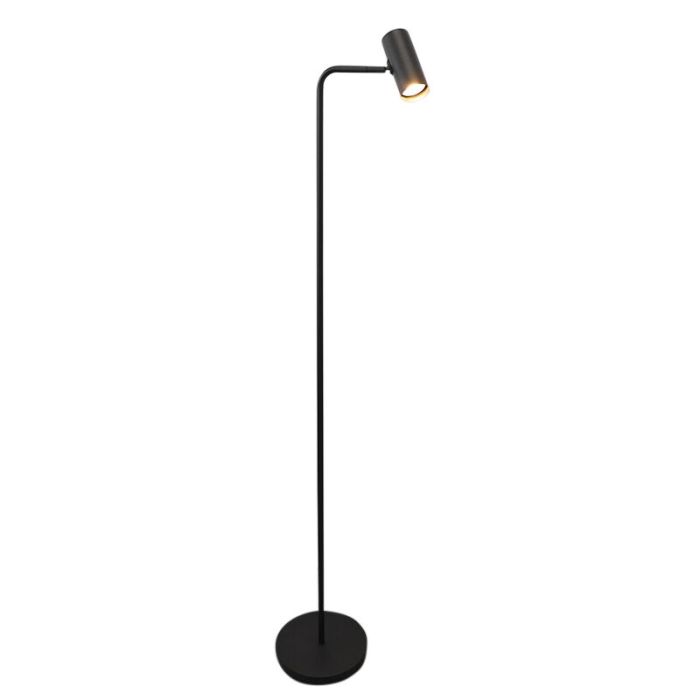 Moderne Stehlampe Schwarz, Carlos, mit Schalter