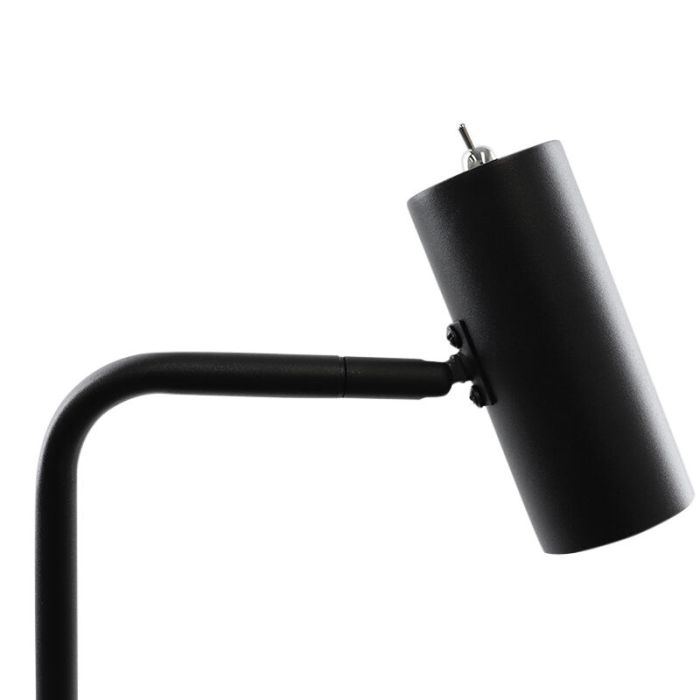 Moderne Stehlampe Schwarz, Carlos, mit Schalter