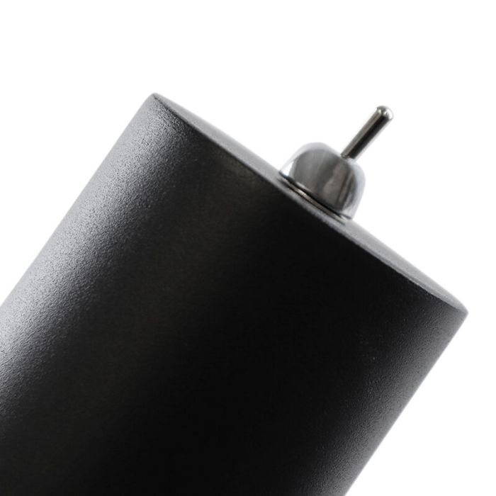 Moderne Stehlampe Schwarz, Carlos, mit Schalter