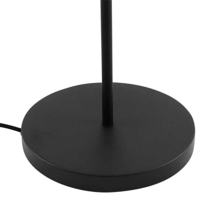 Moderne Stehlampe Schwarz, Carlos, mit Schalter