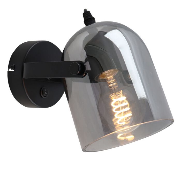 Design Wandstrahler Grau, Clyde