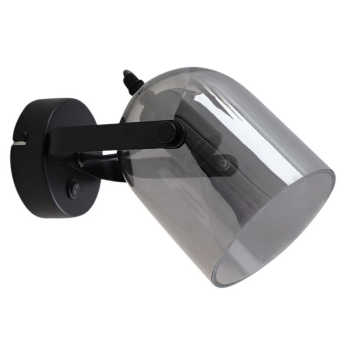 Design Wandstrahler Grau, Clyde