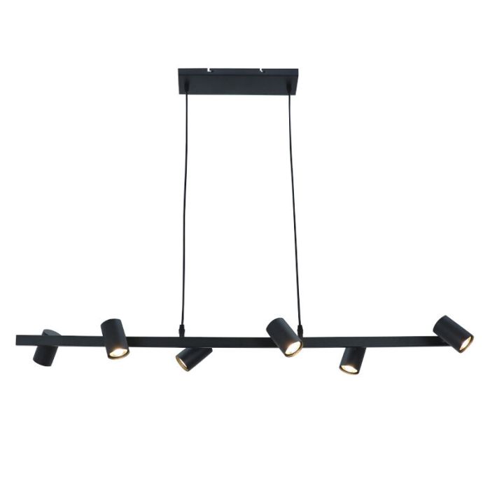 Moderne Pendelleuchte Schwarz, Carlos