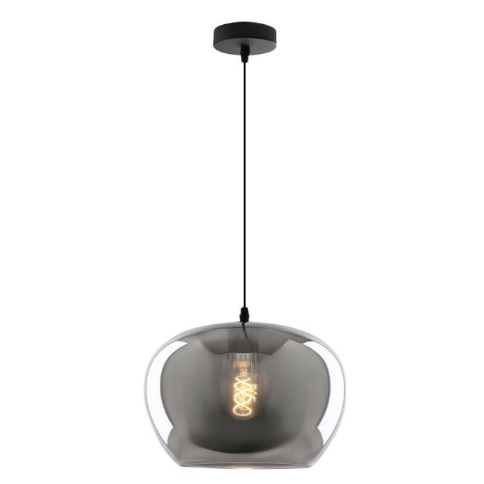 Design Pendelleuchte Esszimmer Grau, Vidro