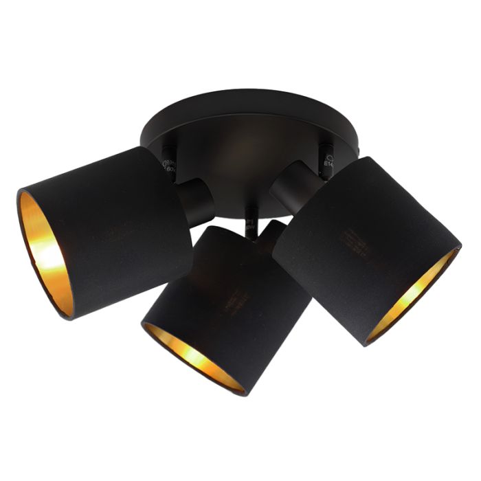 Schwarze Deckenstrahler Modern, Koge
