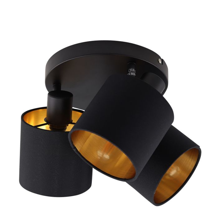 Schwarze Deckenstrahler Modern, Koge