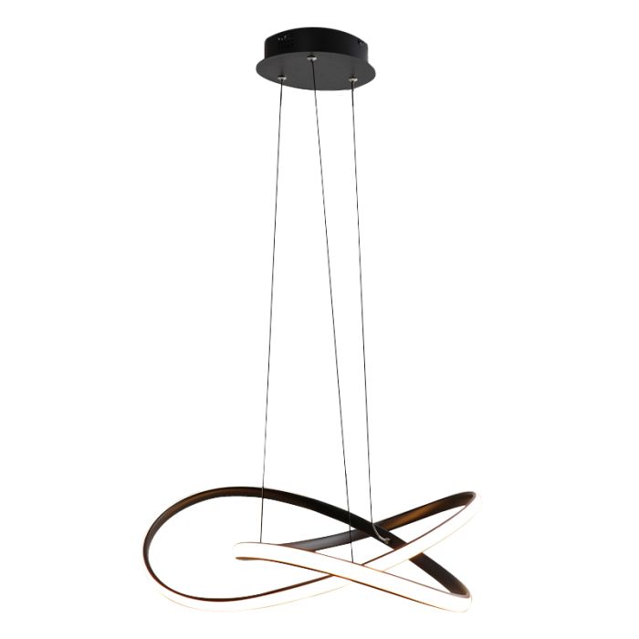 Design Pendelleuchte Schwarz, Tanya, 21W, 2700K LED