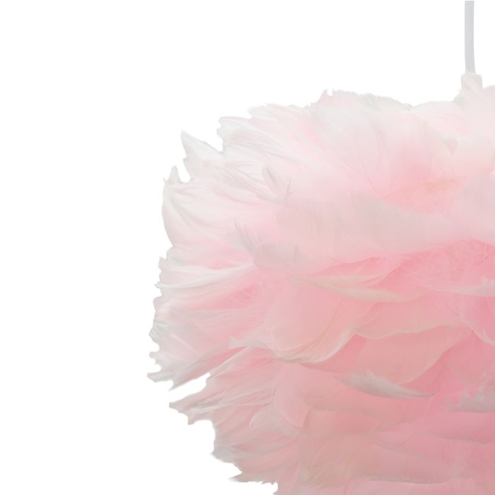 Stoff Pendelleuchte Rosa, Suzie