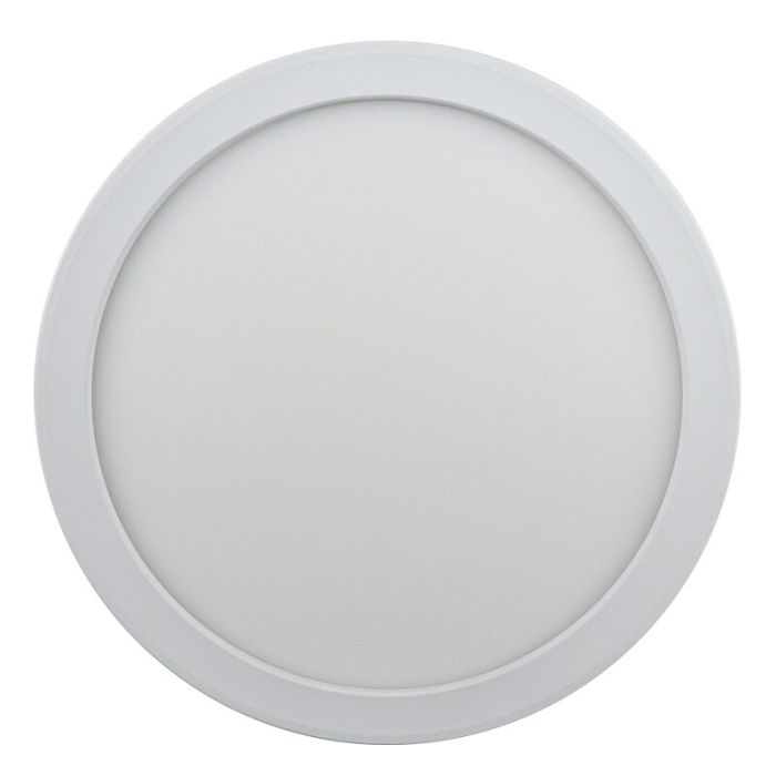Kunststoff Badezimmer Deckenleuchte Weiß, Shivani, 8W, 3000K LED, IP44