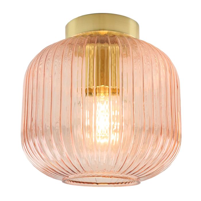 Retro Deckenleuchte Pink, Charlois