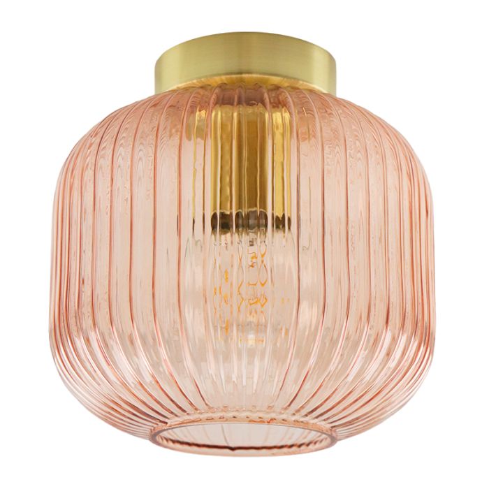 Retro Deckenleuchte Pink, Charlois