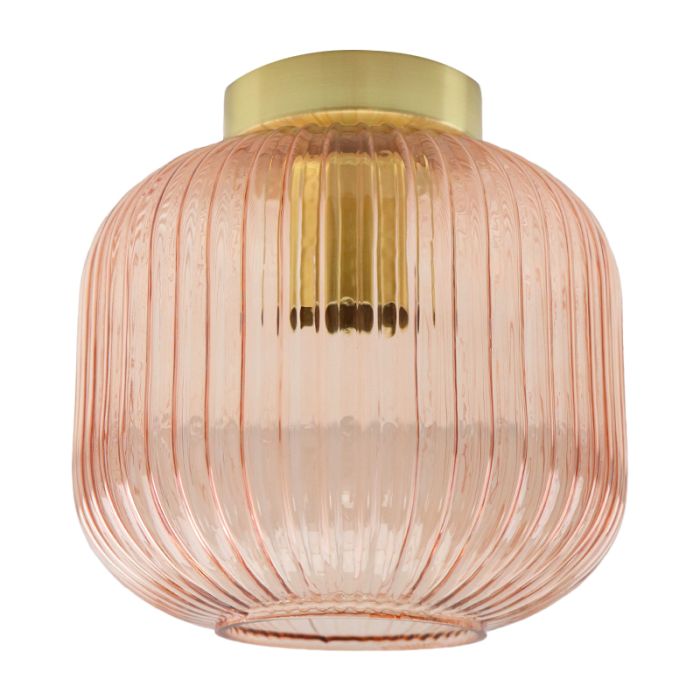Retro Deckenleuchte Pink, Charlois