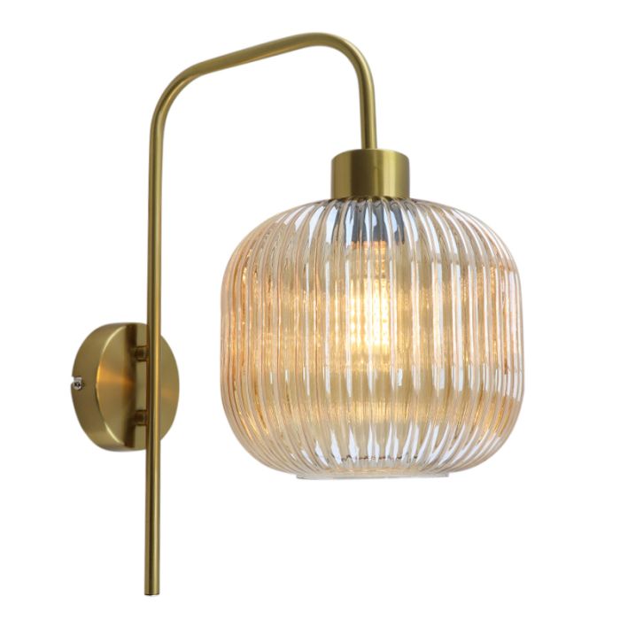 Design Wandleuchte Bernstein, Charlois