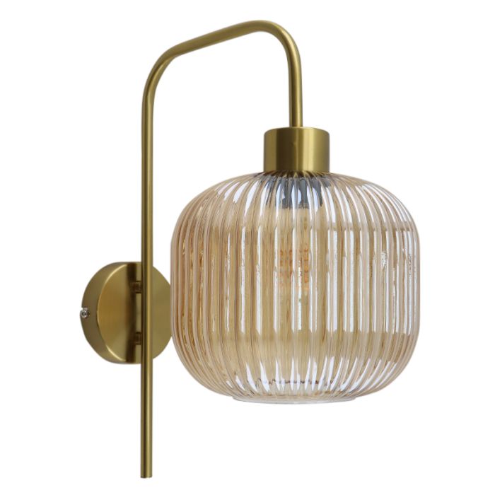 Design Wandleuchte Bernstein, Charlois