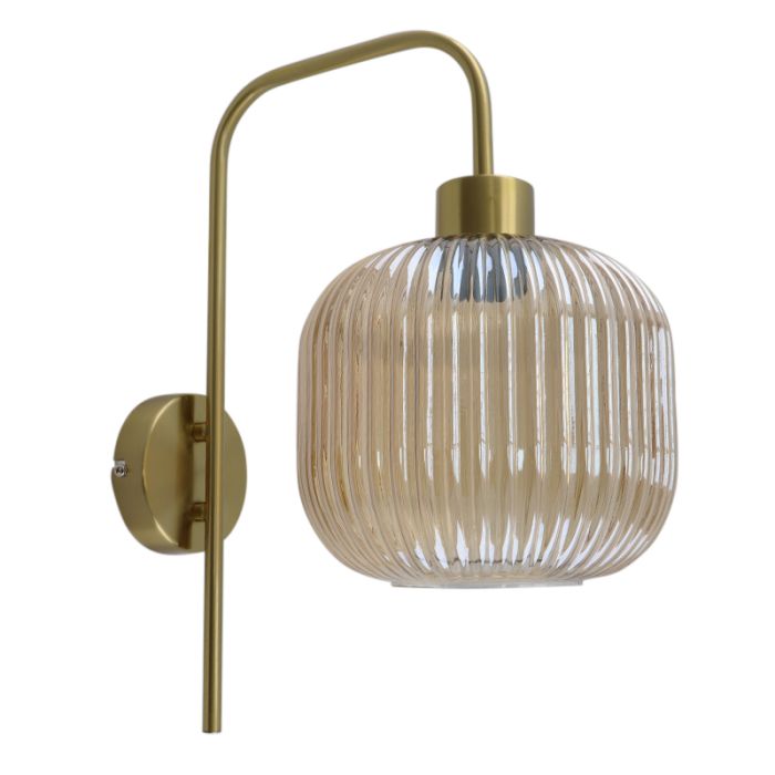 Design Wandleuchte Bernstein, Charlois