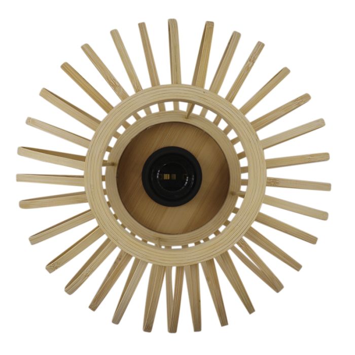 Bambus Deckenlampe Braun, Lieve