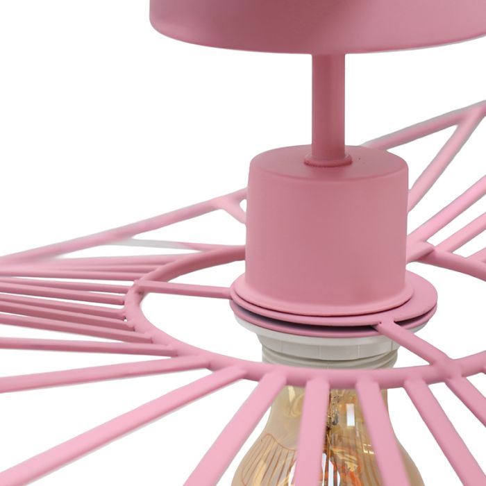 Moderne Deckenleuchte Rosa, Jolinda