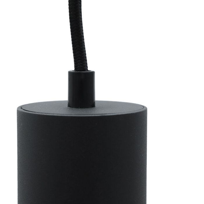 Moderne Pendelleuchte Schwarz, Nadi