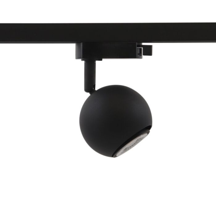 Moderne 1 phase Schienen Lampe Schwarz, Alco