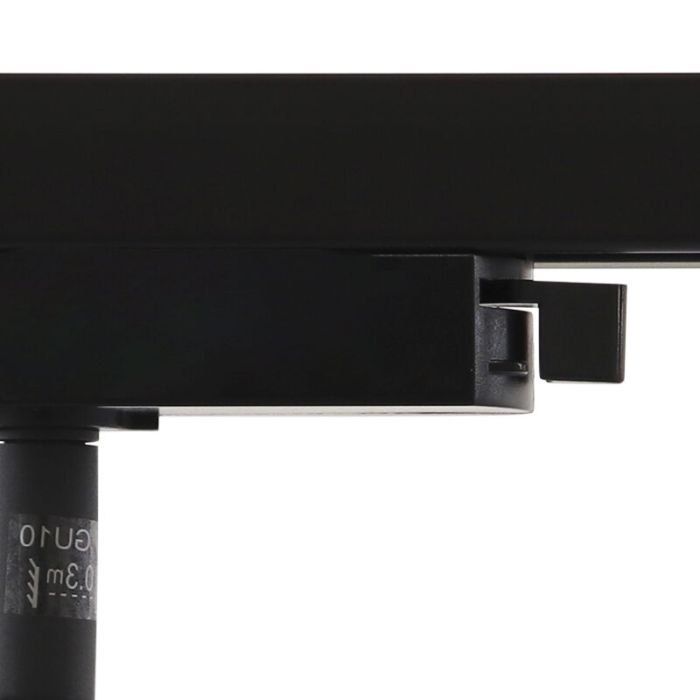 Moderne 1 phase Schienen Lampe Schwarz, Elena