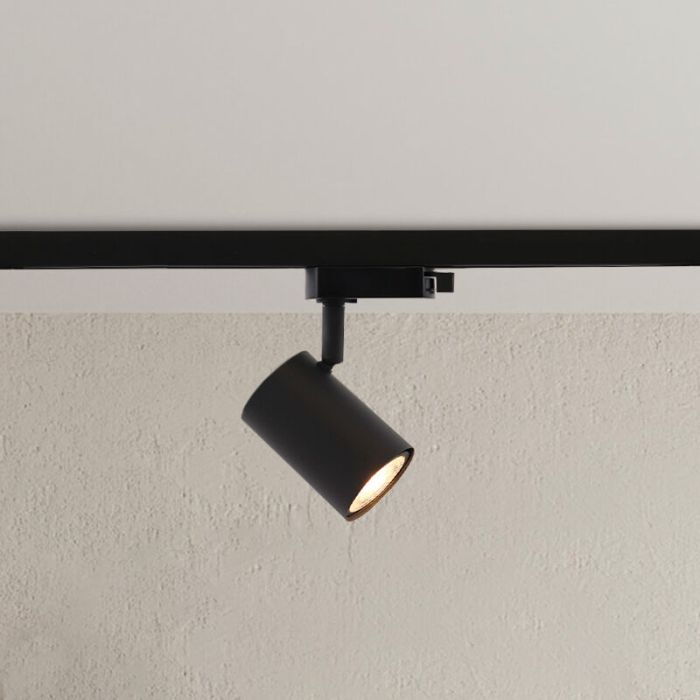 Moderne 1 phase Schienen Lampe Schwarz, Elena
