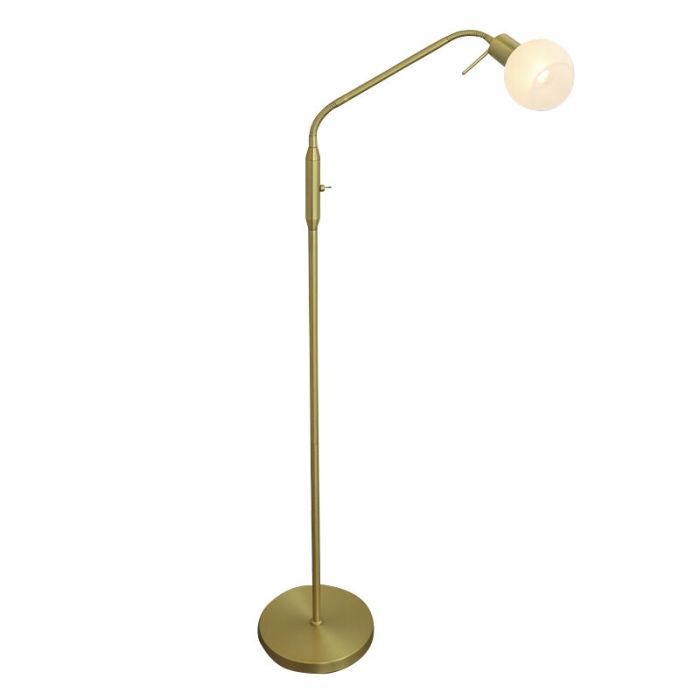 Design Stehlampe Weiß, Ayleen, mit Schalter