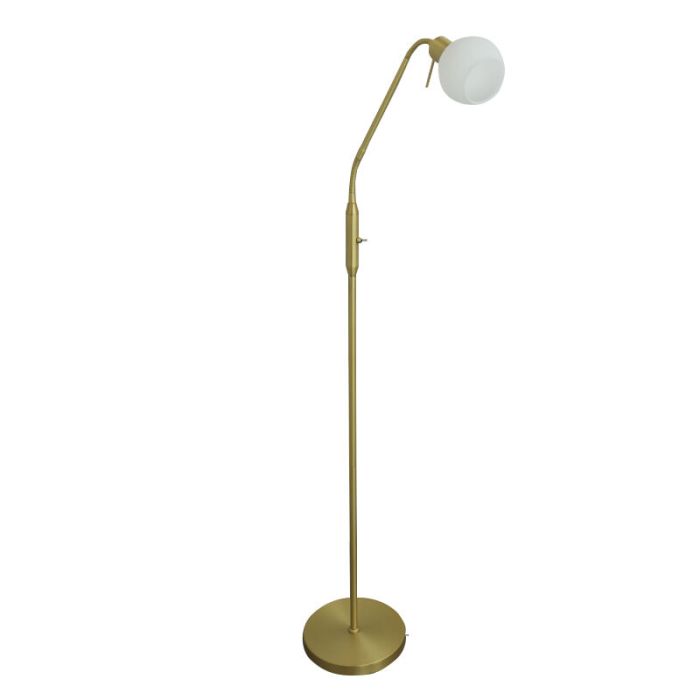 Design Stehlampe Weiß, Ayleen, mit Schalter