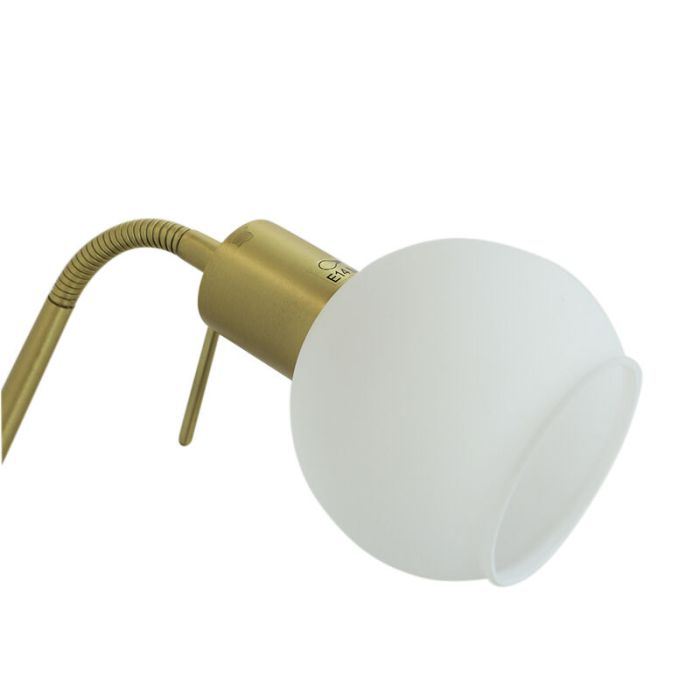 Design Stehlampe Weiß, Ayleen, mit Schalter