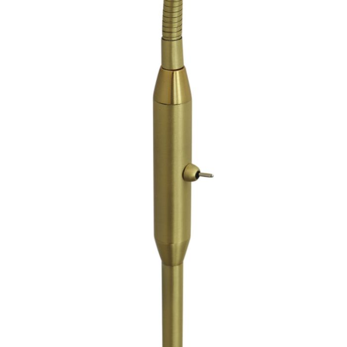 Design Stehlampe Weiß, Ayleen, mit Schalter
