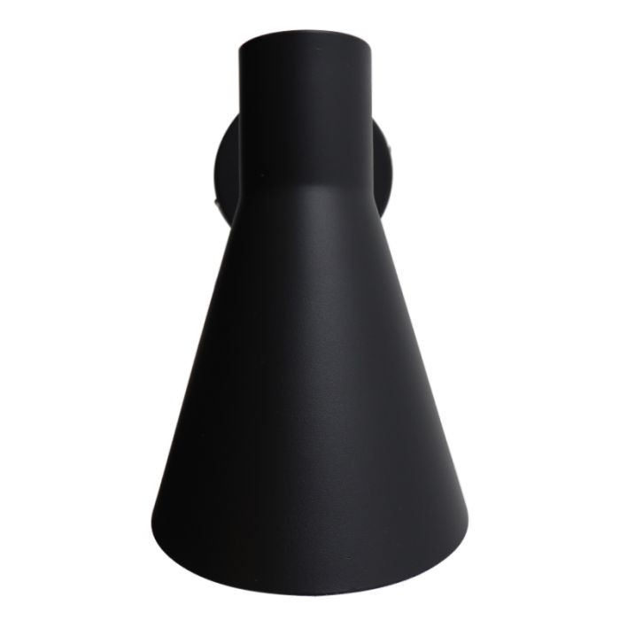 Moderne Wandleuchte Schwarz, Vico, mit Schalter