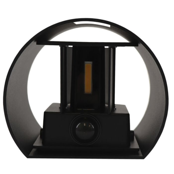Up down Wandleuchte mit Bewegungssensor, Dion, 6W, 2700K LED, IP65