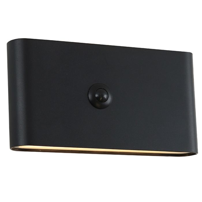Moderne aufladbare Wandleuchte Schwarz, Rodigo, 1W, 3000K LED, IP44