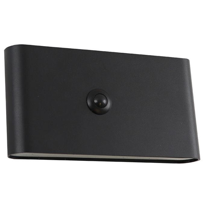 Moderne aufladbare Wandleuchte Schwarz, Rodigo, 1W, 3000K LED, IP44