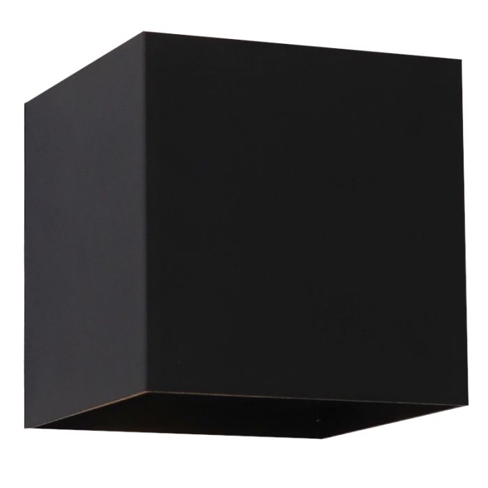 Moderne aufladbare Wandleuchte Schwarz, Dion, 1W, 2700K LED, IP44