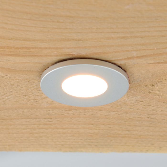 Chrom Terassenüberdachung Beleuchtung Dico, IP65, dimbar