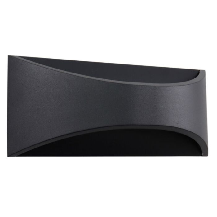 Moderne Außenleuchte Schwarz, Thuy, 6W, 3000K LED, IP65