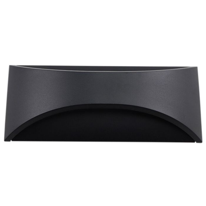 Moderne Außenleuchte Schwarz, Thuy, 6W, 3000K LED, IP65
