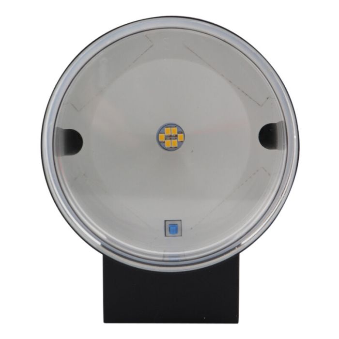 Moderne Solar Außen Wandleuchte Schwarz, Tommy, 1W, 2700K LED, IP54