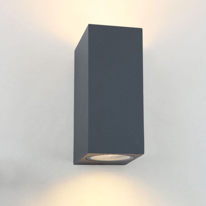 Moderne Außenleuchte Anthrazit, Corella, IP44