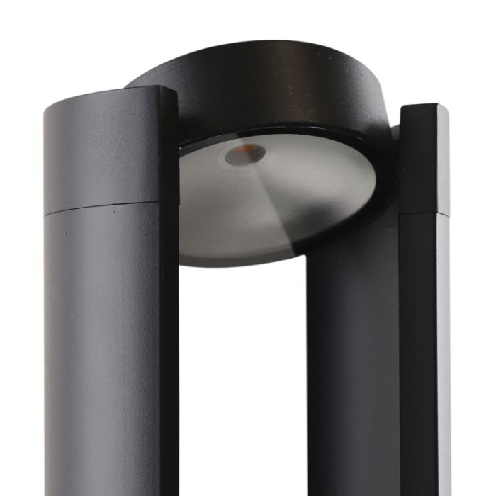 Moderne Außenleuchte Schwarz, Mason, 10W, 3000K LED, IP54