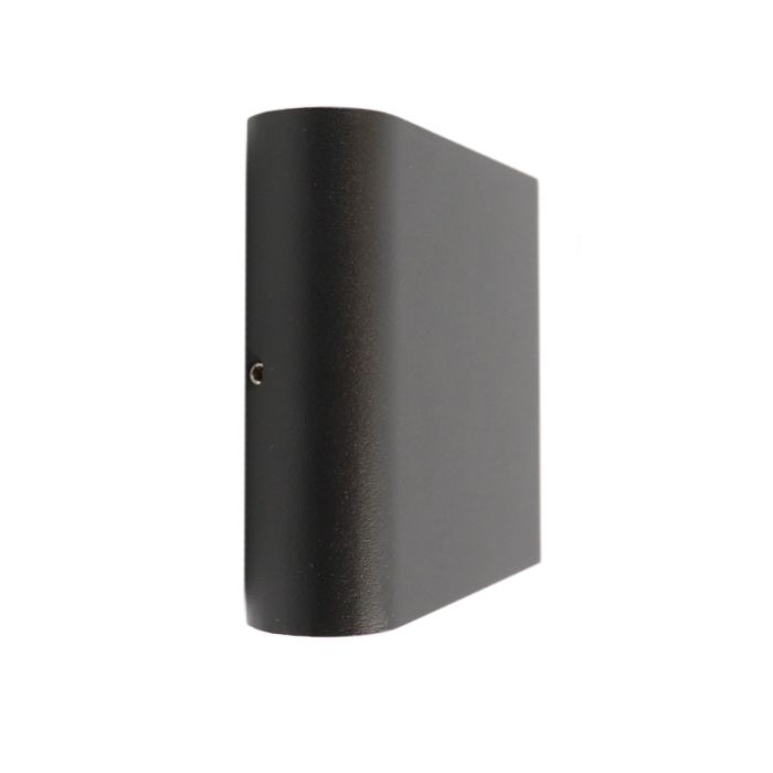 Moderne Außenleuchte Schwarz, Cailey, 6W, 3000K LED, IP54