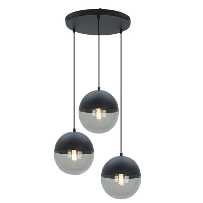 Design Pendelleuchte Grau, Nalini