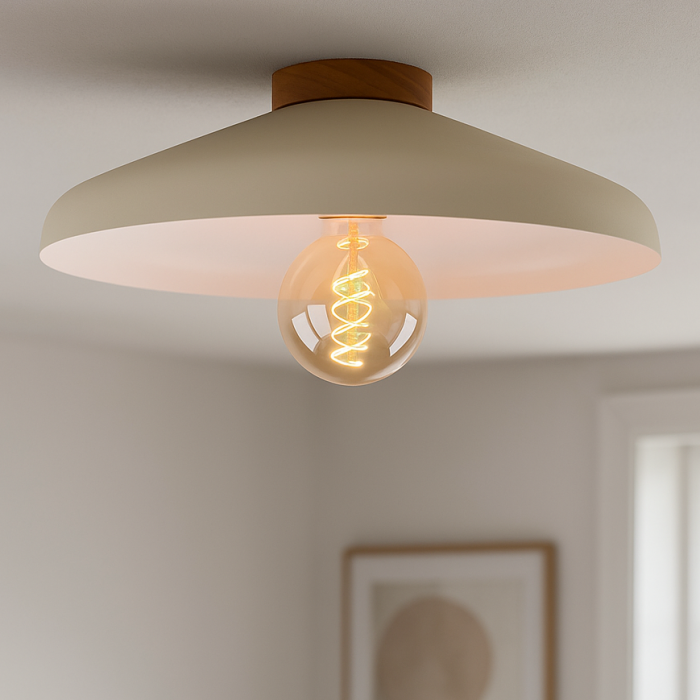 Landhaus Deckenleuchte Beige, Freddie